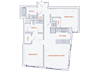 2 Bedroom | 990 sf