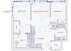 2 Bedroom | 950 sf