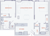 2 Bedroom | 1027 sf