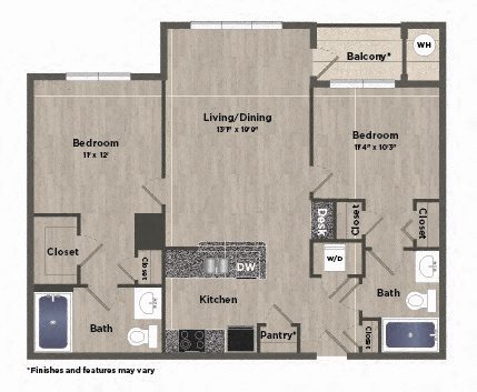 Parq170AtCityCenterFP_2x2a_2b2b_1004sf Parq170AtCityCenterFP_2x2a_2b2b_1004sf