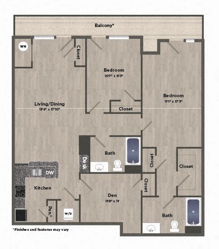 Parq170AtCityCenterFP_2x2m_2b2b_1303sf Parq170AtCityCenterFP_2x2m_2b2b_1303sf