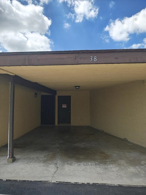 A building with the number 38 on the top of it.
