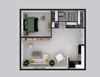 1 Bedroom, 1 Bathroom
