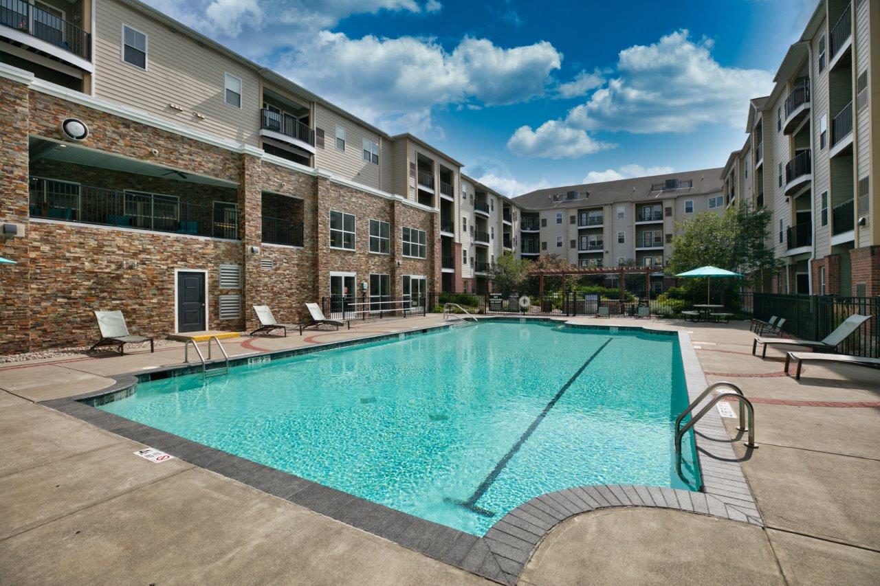 Community Clubhouse With Swimming Pool at Alexander at Patroon Creek, Albany, NY, 12206
