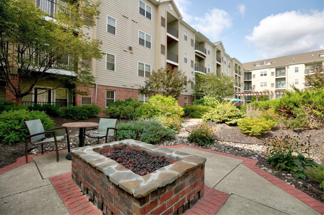 Outdoor Fire Pit at Alexander at Patroon Creek, Albany