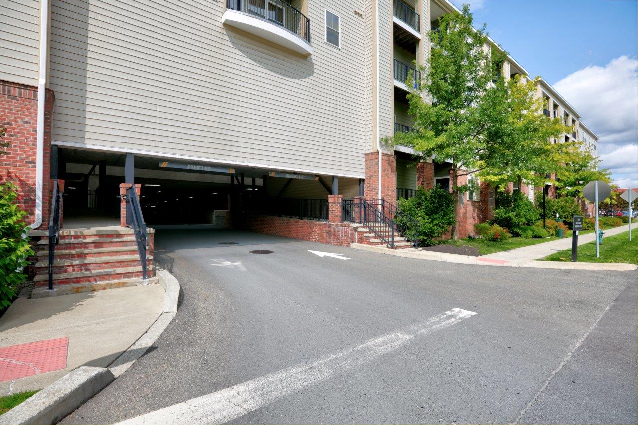 Entrance to Parking at Alexander at Patroon Creek, Albany, NY