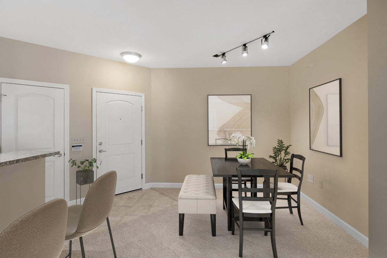 Virtually Staged Dinning Room at Alexander at Patroon Creek, Albany, New York