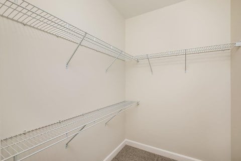 Generous Walk-In Closets With Shelving at East Main, Massachusetts, 02766