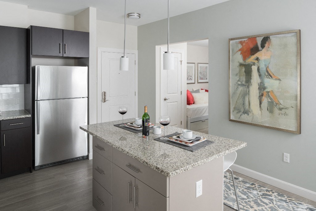 Contemporary Kitchen at East Main, Norton