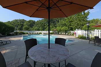 swimming pool with sundeck at Cumberland Crossing in Rhode Island 02864