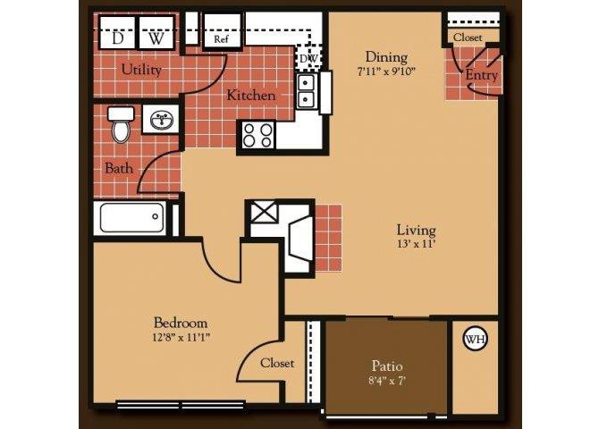 ASH Floor Plan ASH Floor Plan at Cumberland Crossing, Cumberland, RI, 02864