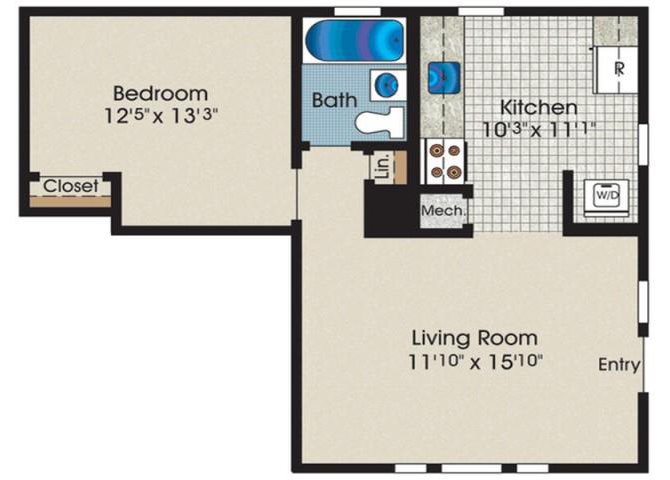 A1A Floor Plan 1