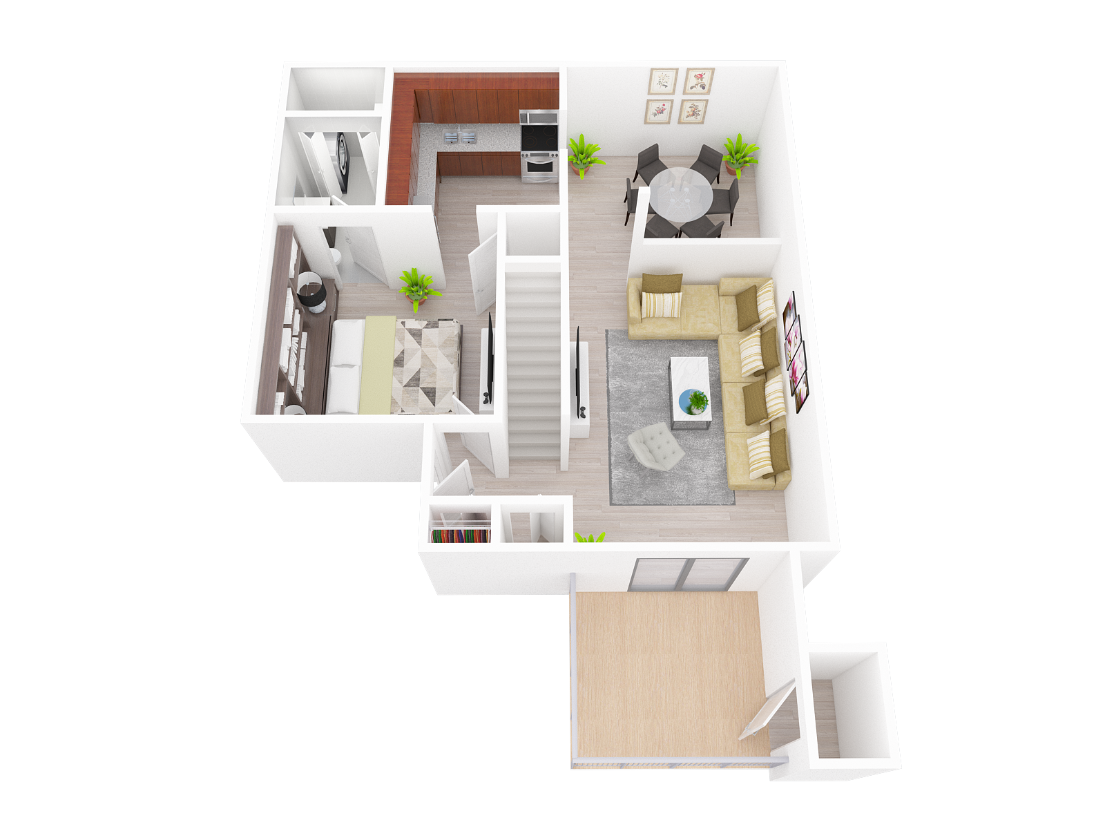 THG 3 bdr 1st floor at Townhomes at Gateway, Bensalem, 19020