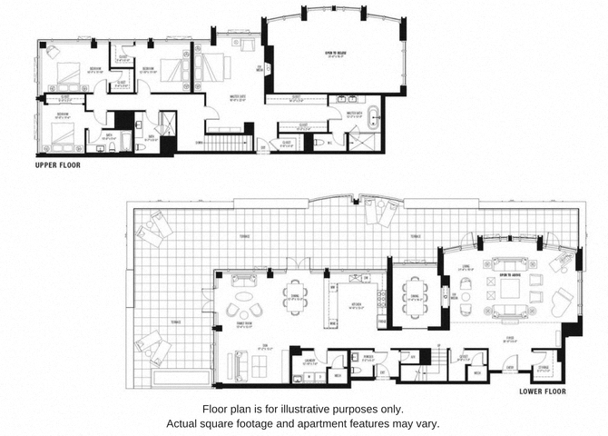 Floor plan at The Bravern, Washington