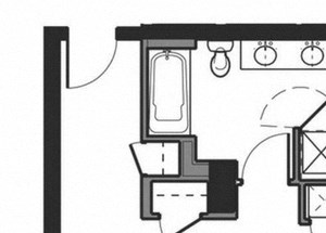 Floor plan Floor plan at The Martin, Washington