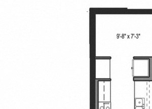 Floor plan Floor plan at The Martin, Washington, 98121