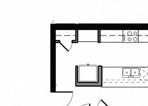 Floor plan Floor plan at The Martin, Seattle