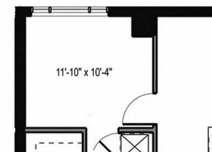 Floor plan Floor plan at The Martin, Washington, 98121