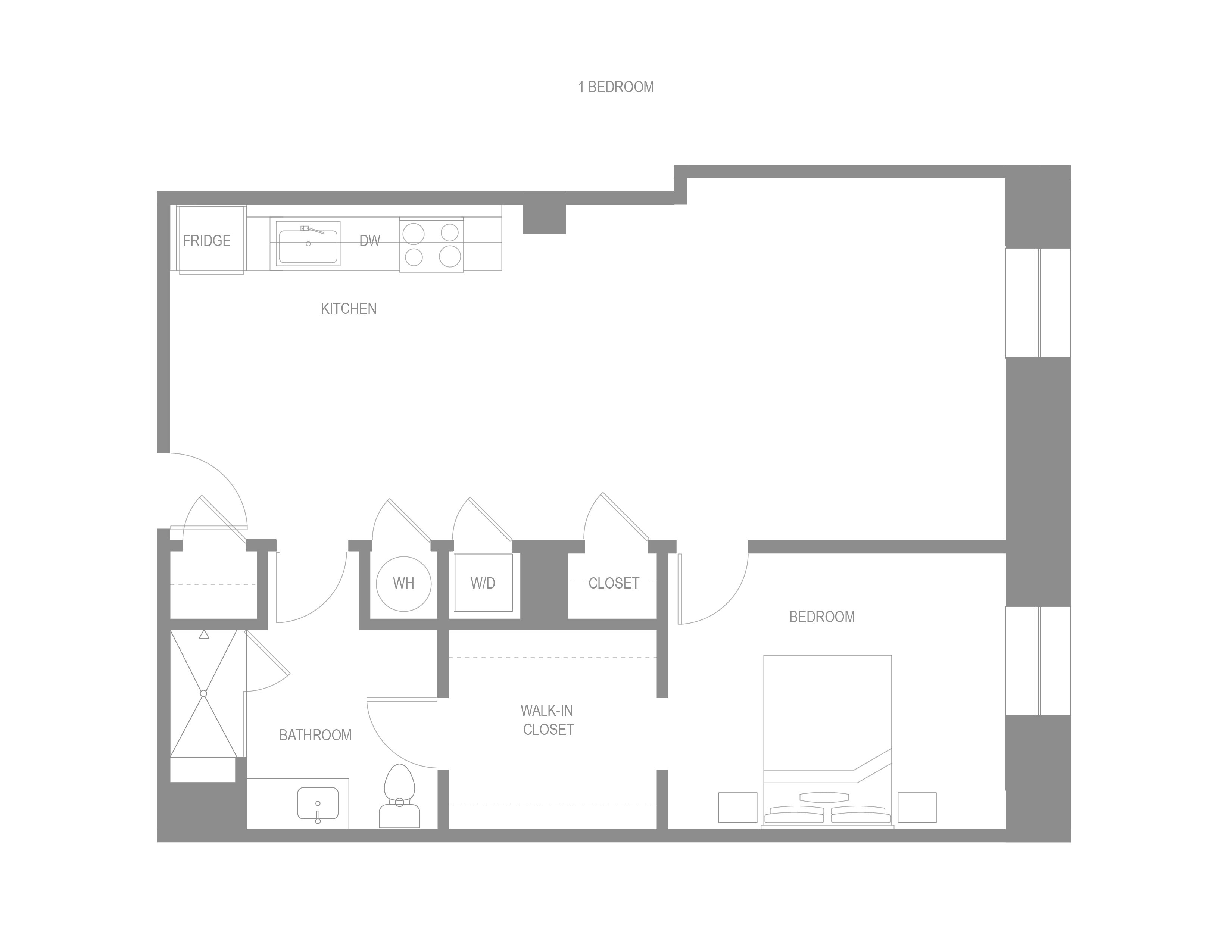 One Bedroom K Palazzo