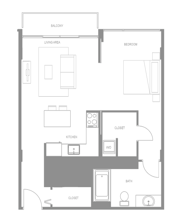Navona 1BR Flat B