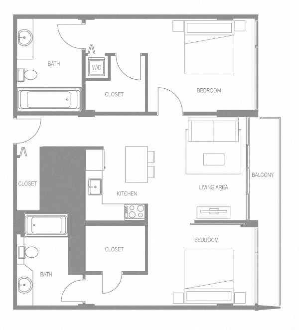 Navona Two Bedroom Flat C