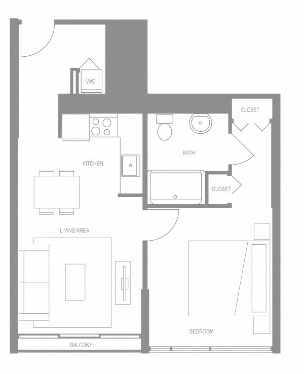 Erbe One Bedroom Flat A