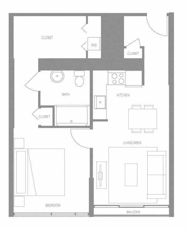 Erbe One Bedroom Flat B