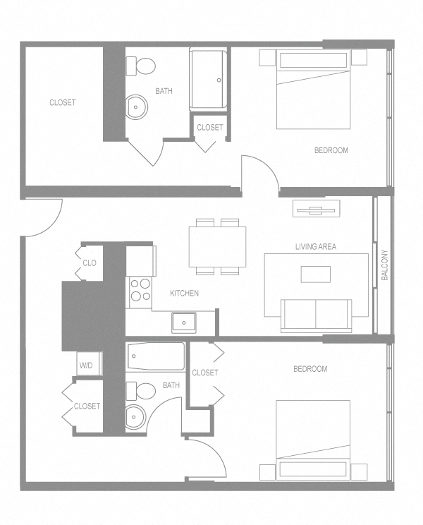Erbe Two Bedroom Flat B