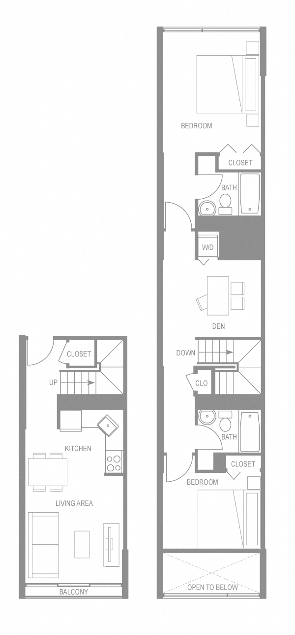 Erbe Two Bedroom Up A