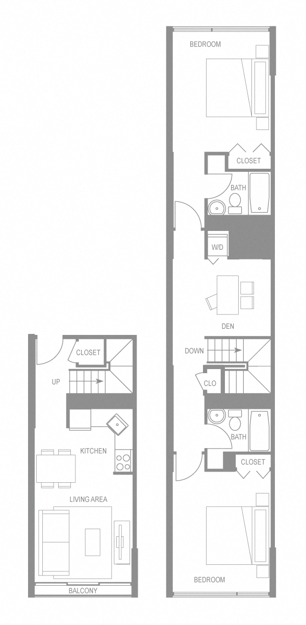 Erbe Two Bedroom Up B