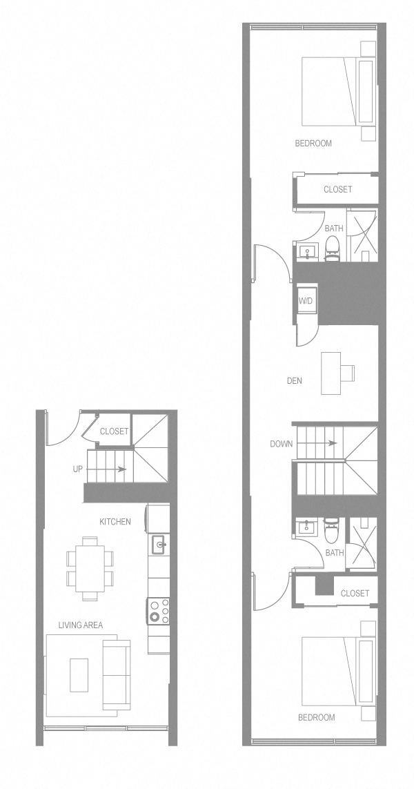 Erbe Two Bedroom Up B Palazzo