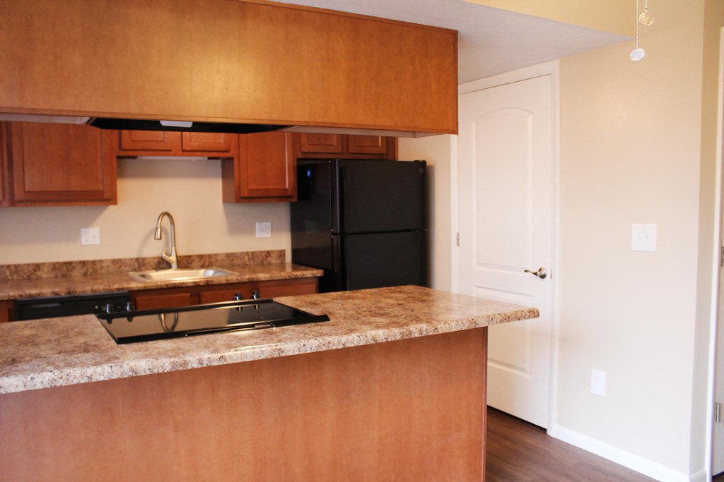 Wooden cabinets at Miamisburg by the Mall, Ohio