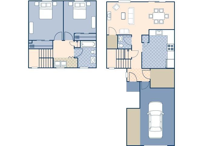 Dolphin Bay 1200 Floor Plan 1