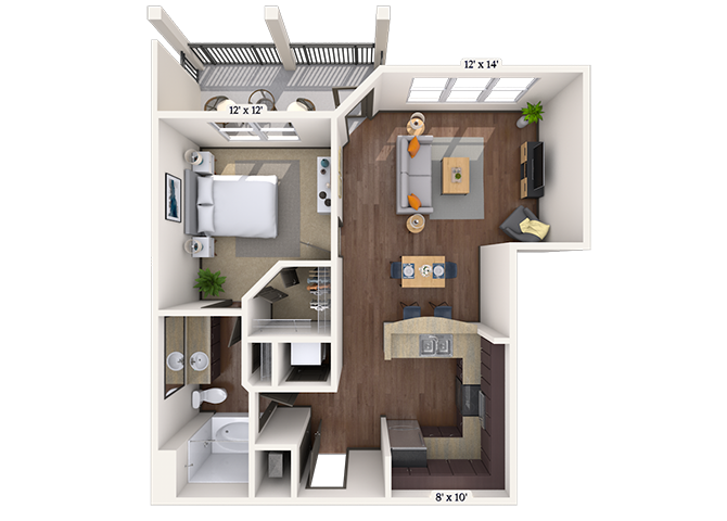 1000 Wilkes Ridge Place 1-2 Beds Apartment for Rent - Photo Gallery 35