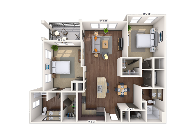 1000 Wilkes Ridge Place 1-2 Beds Apartment for Rent - Photo Gallery 38