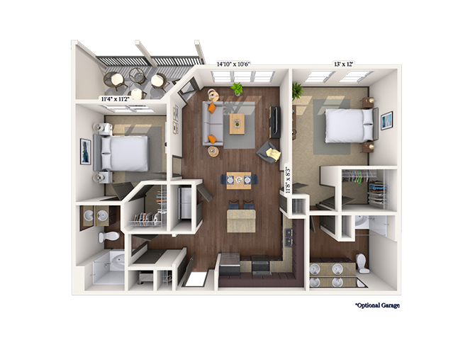 1000 Wilkes Ridge Place 1-2 Beds Apartment for Rent - Photo Gallery 29