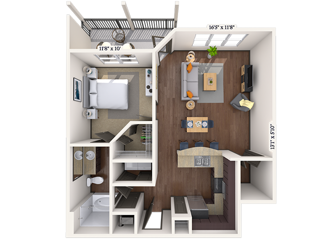 1000 Wilkes Ridge Place 1-2 Beds Apartment for Rent - Photo Gallery 24
