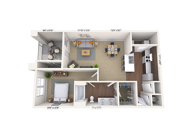 9419 Cumberland Drive 1-3 Beds Apartment for Rent - Photo Gallery 21