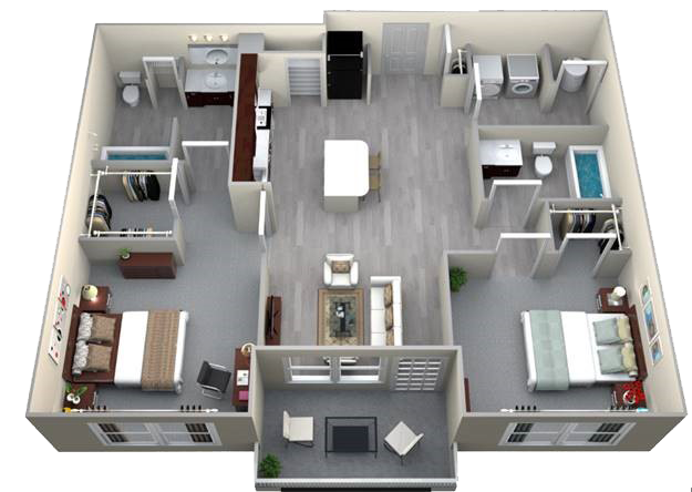B2 Floor Plan Layout