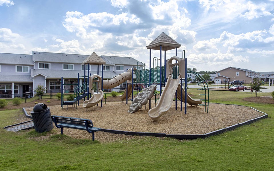 our apartments have a playground for children to play