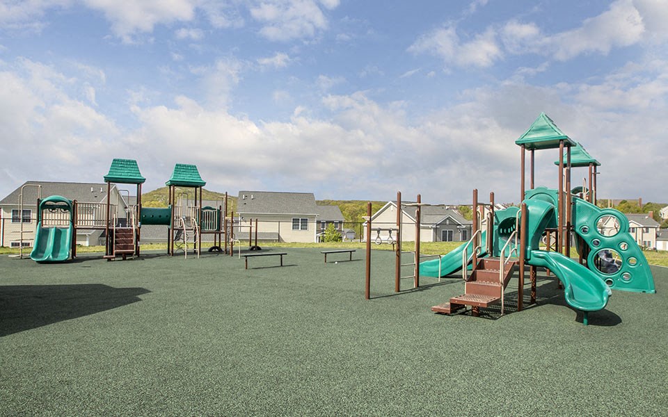 our playground is equipped with a variety of equipment for children to enjoy