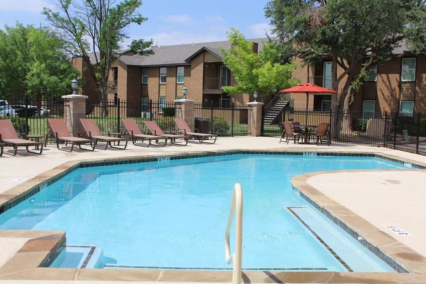 Poolside Sundeck Poolside Sundeck at Hawthorne House, Midland, TX, 79705 - Photo Gallery