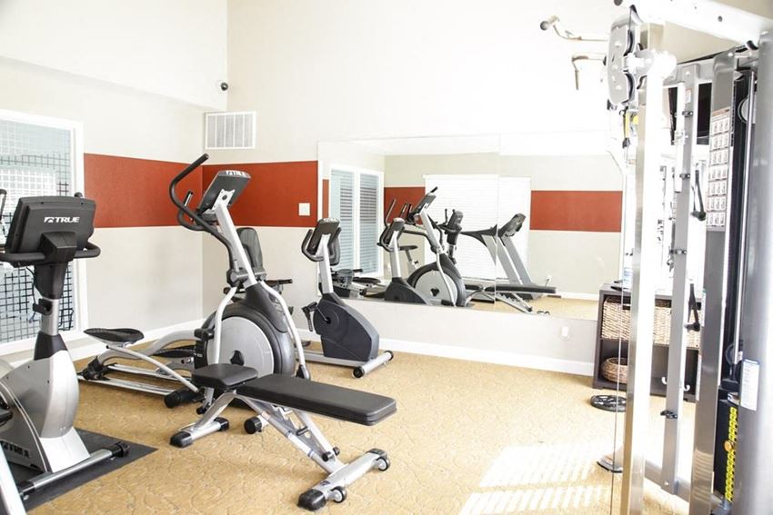 Fitness Center with Updated Equipment Fitness Center with Updated Equipment at Hawthorne House, Midland, TX - Photo Gallery