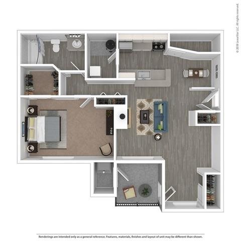 Floor Plan Floor Plan at Orion Main Street, Michigan, 48103