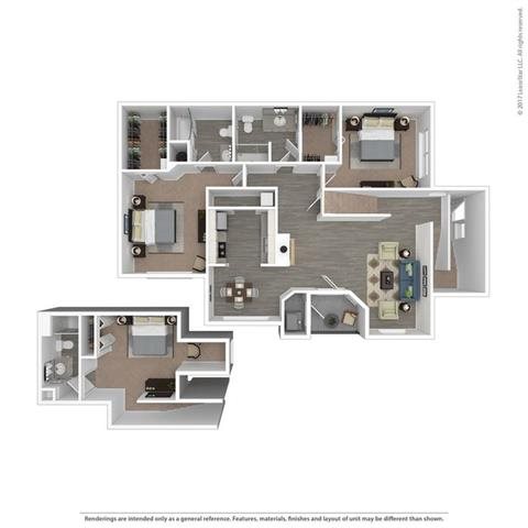 Floor Plan Floor Plan at Orion Main Street, Ann Arbor, 48103