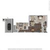 Asteria Floor Plan 1246 Square-Foot Asteria Floor Plan at Orion McKinney, McKinney, 75070