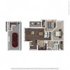 Callisto Floor Plan 1200 Square-Foot Callisto Floor Plan at Orion McKinney, McKinney, TX, 75070