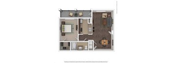726 Square-Foot Eclipse Floor Plan at Orion McKinney, McKinney, 75070