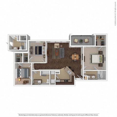 1309 Square-Foot Zanstra Floor Plan at Orion Prosper, Prosper