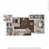 Zanstra Floor Plan 1309 Square-Foot Zanstra Floor Plan at Orion Prosper, Prosper